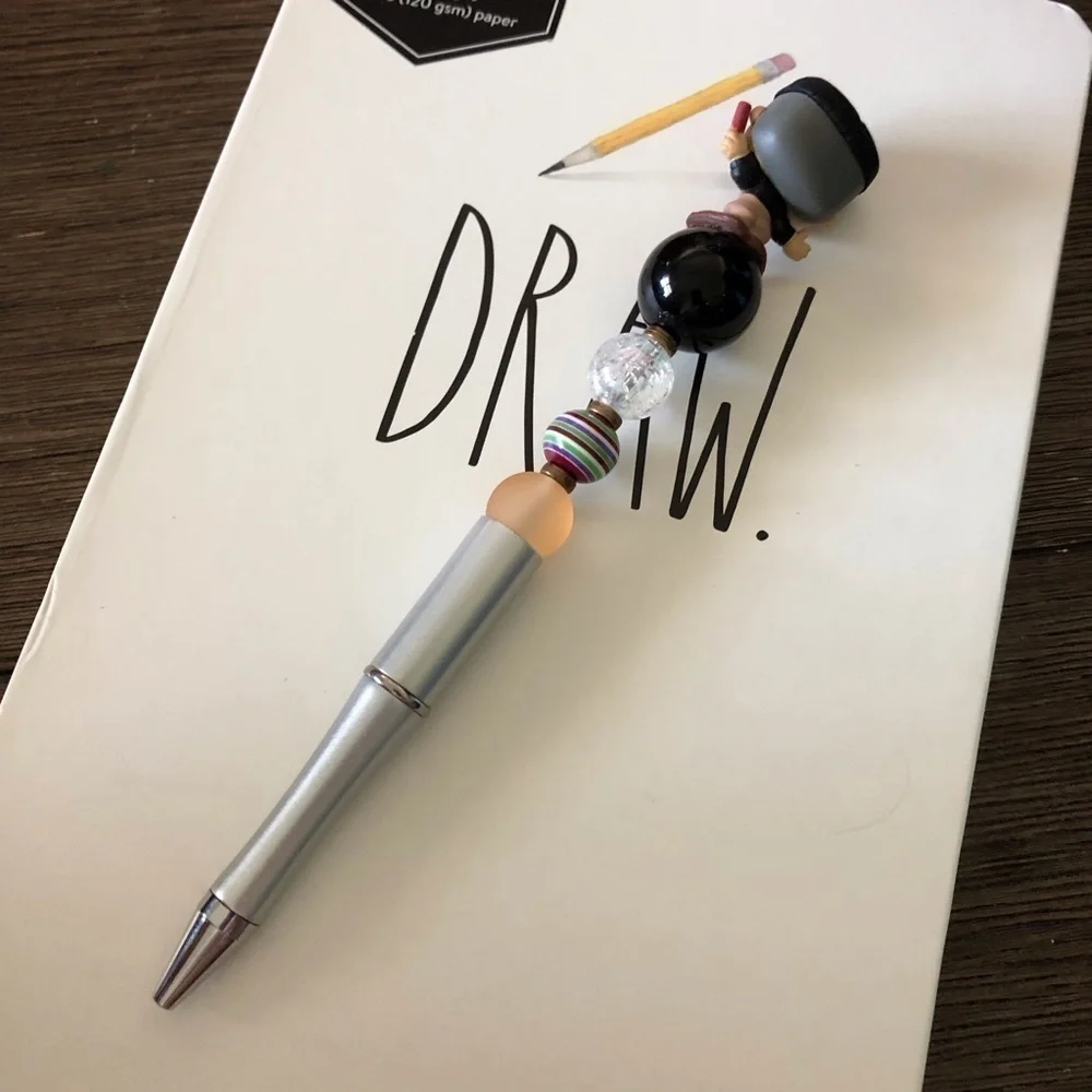 Disney Doorables: Atlantis: Vinny handmade beaded pen